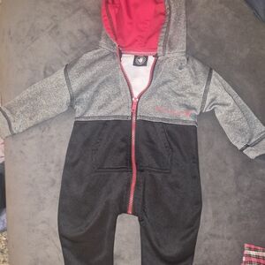 Body Glove Red and Gray Baby Jumpsuit
